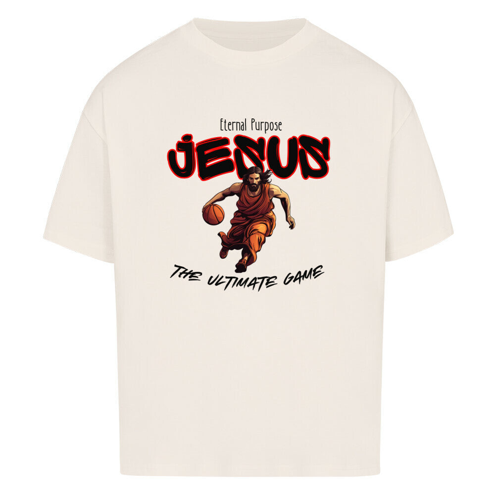Oversized Basketball T-Shirt Eternal Purpose Natural Raw 100% Baumwolle