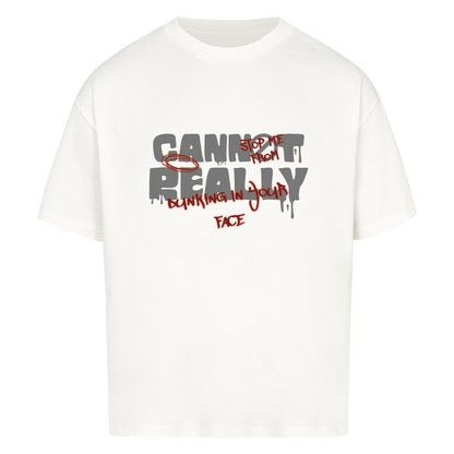 Oversized Basketball T-Shirt You Cannot weiß 100% Premium Baumwolle