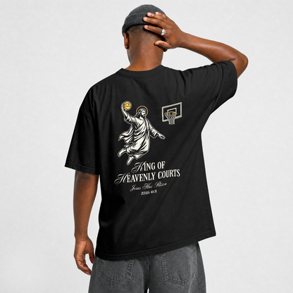 King of Heavenly Courts Oversized Shirt | Premium Baumwolle