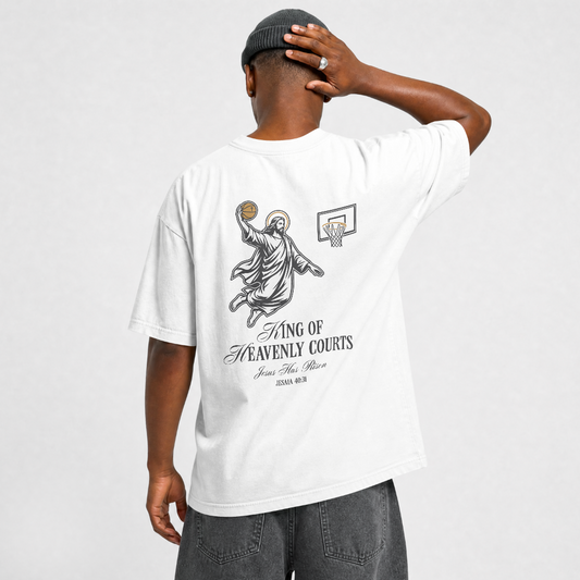 King of Heavenly Courts Oversized Shirt | Premium Cotton