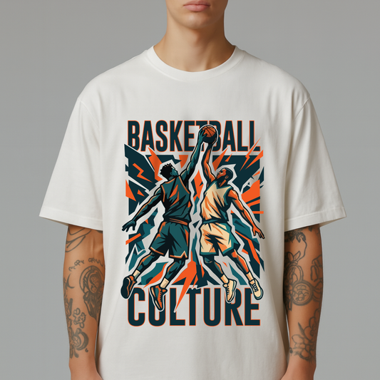 Basketball Culture Oversized T-Shirt | Premium Cotton