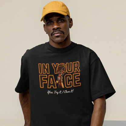 In Your Face Oversized T-Shirt | Premium Cotton