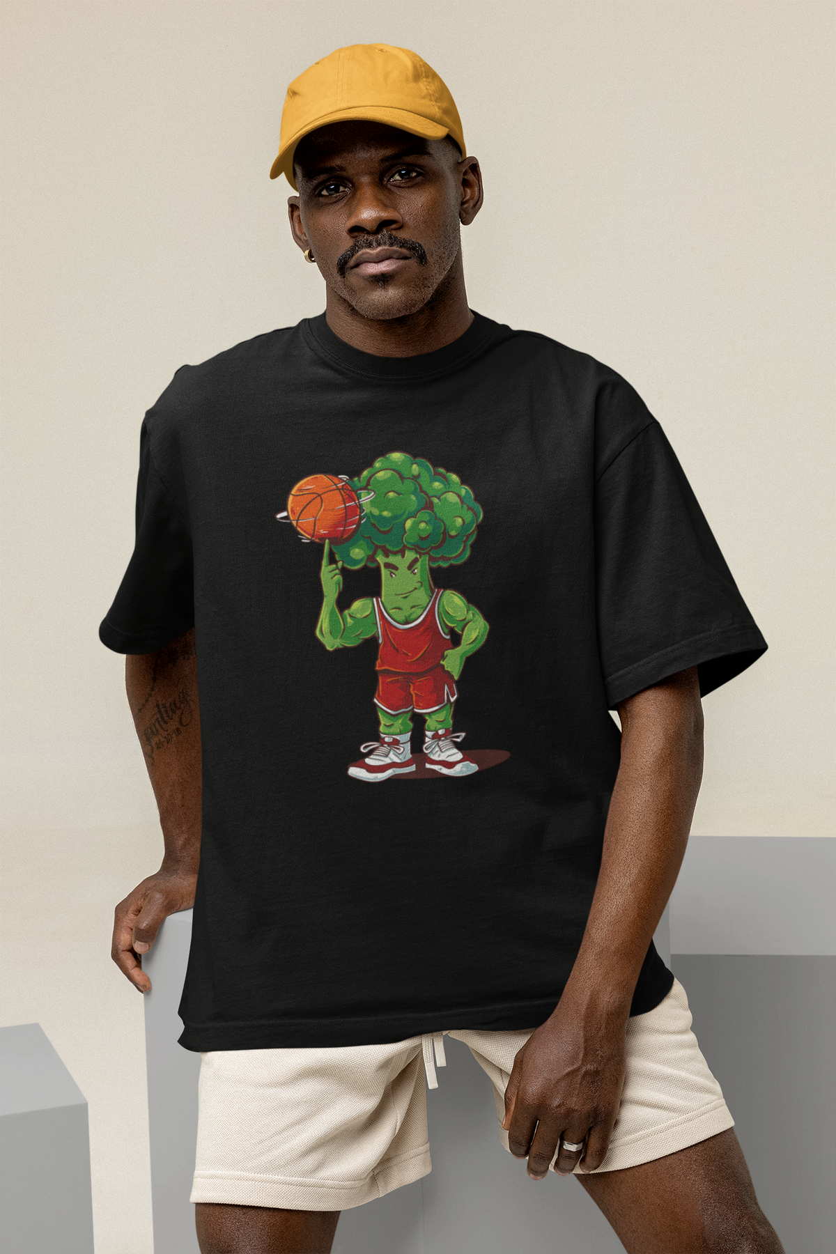 Veggie Baller Oversized T-Shirt | Premium Baumwolle